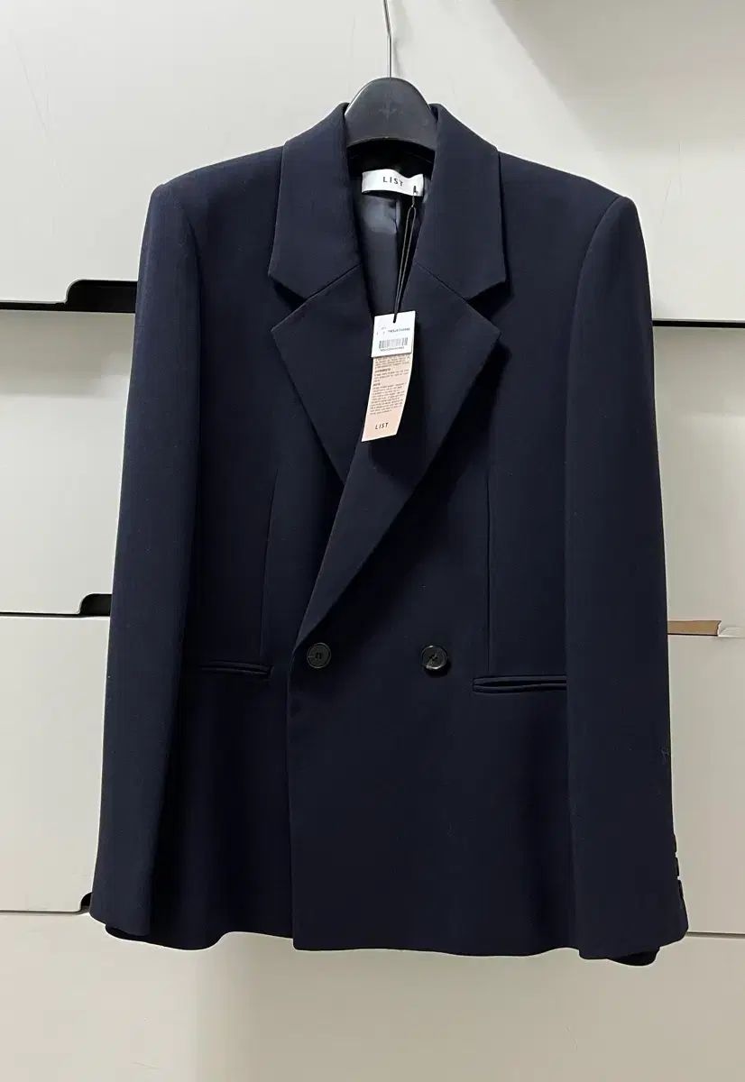 リスト Classic ダブル ジャケット ダークネイビー 55