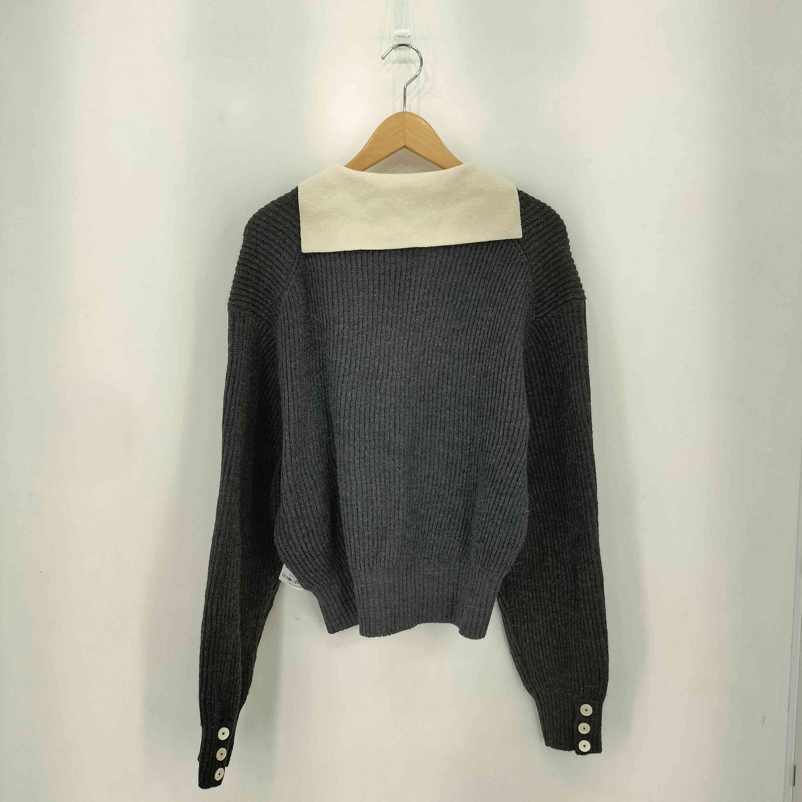 ジョンメイソンスミス JOHN MASON SMITH 7G RIDGE KNITTING LAYERED 