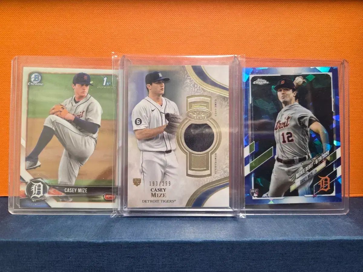 ケイシー・マイズ(Casey mize) レリック 外 3枚