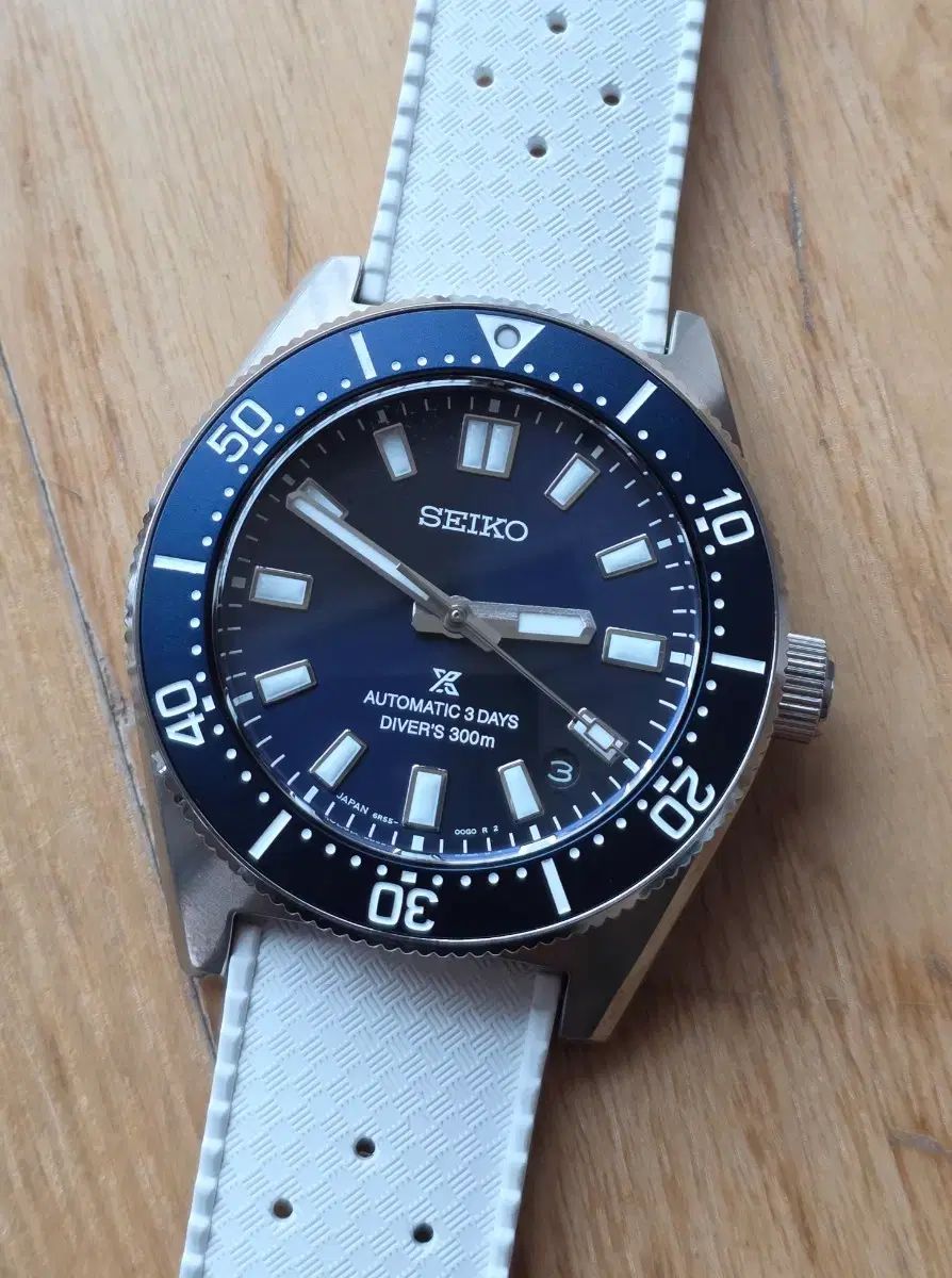 SEIKO 62 mas 韓国 ボックスフルセット トロピック ラバー ストラップ