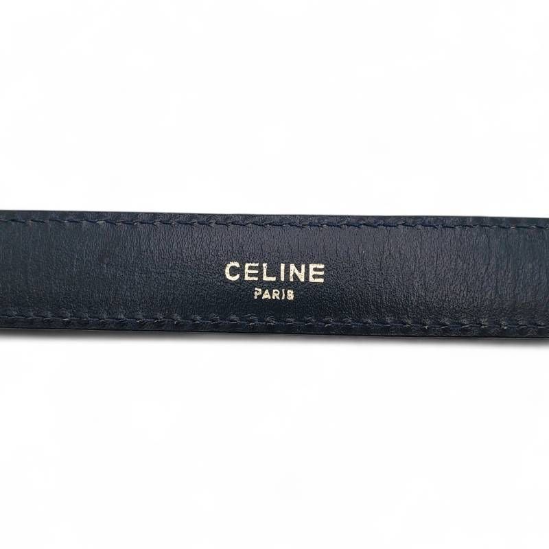 CELINE セリーヌ ベルト レザー イタリア製 ヴィンテージ オールド