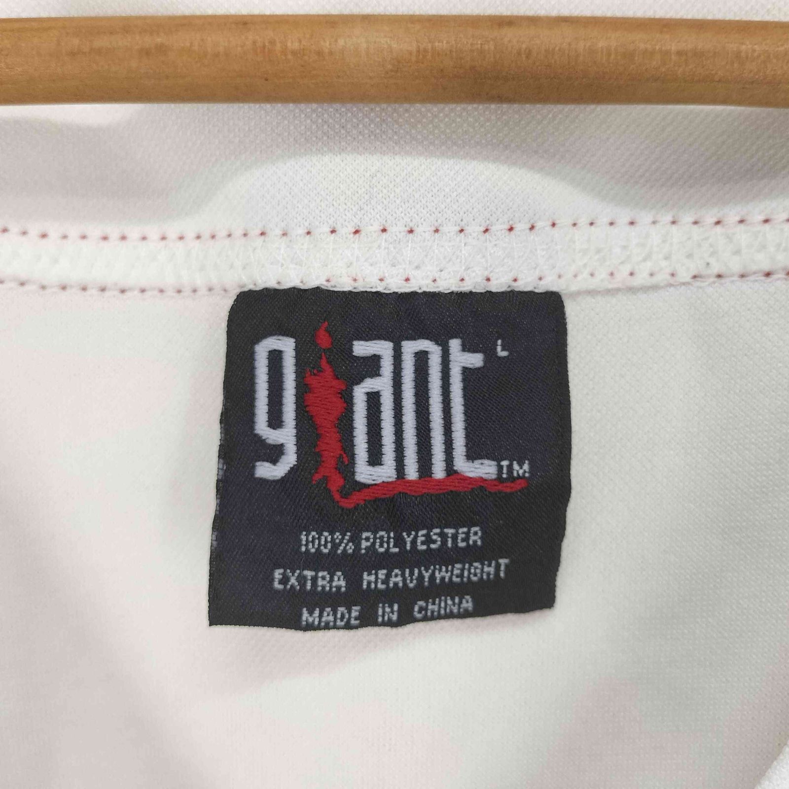 ジャイアント giant バンド ベースボールシャツ メンズ import：L
