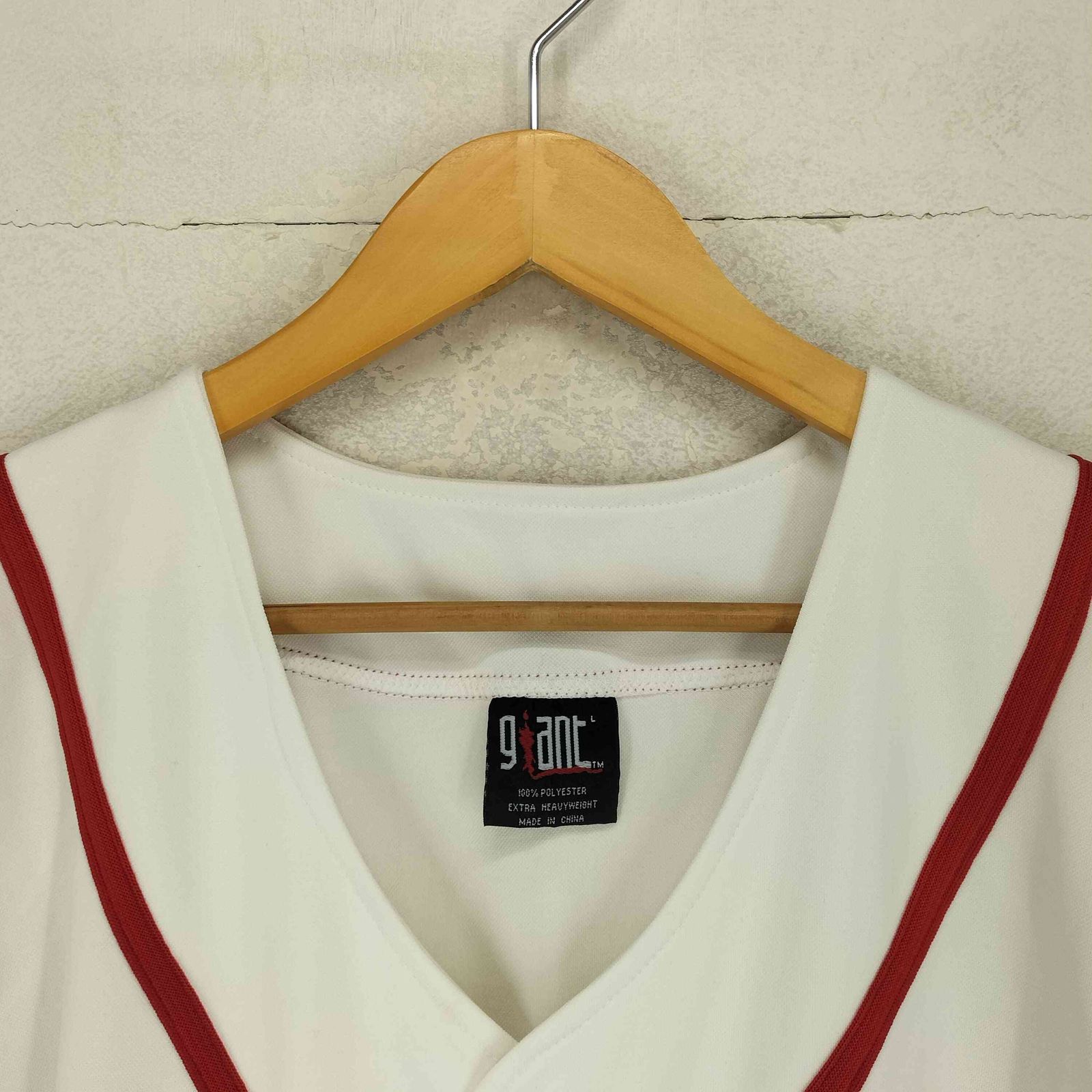 ジャイアント giant バンド ベースボールシャツ メンズ import：L