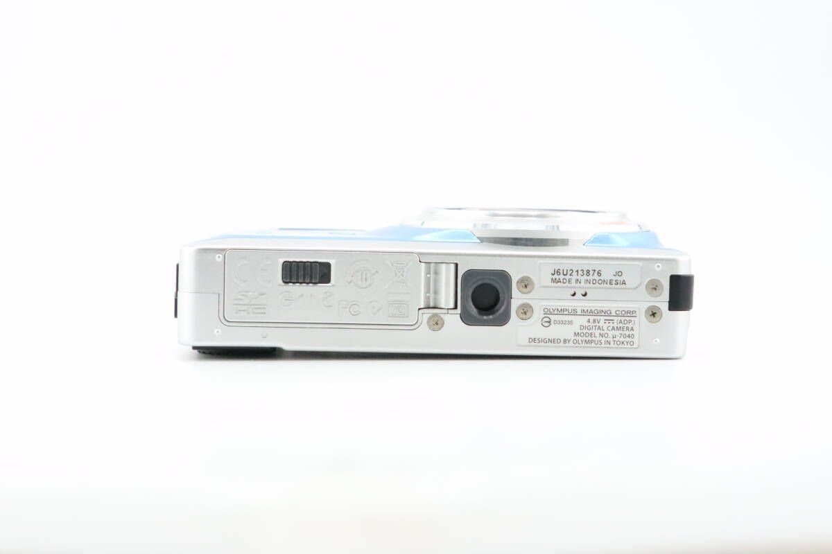 オリンパス OLYMPUS μ-7040 ブルー 動作品 訳あり コンデジ オリンパス、光学7倍ズームモデル「μ-7040」 - 価格.com