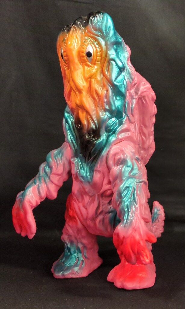 ブルマァク ブルマァクの怪獣 ヘドラ レトロピンク 復刻版 BM529