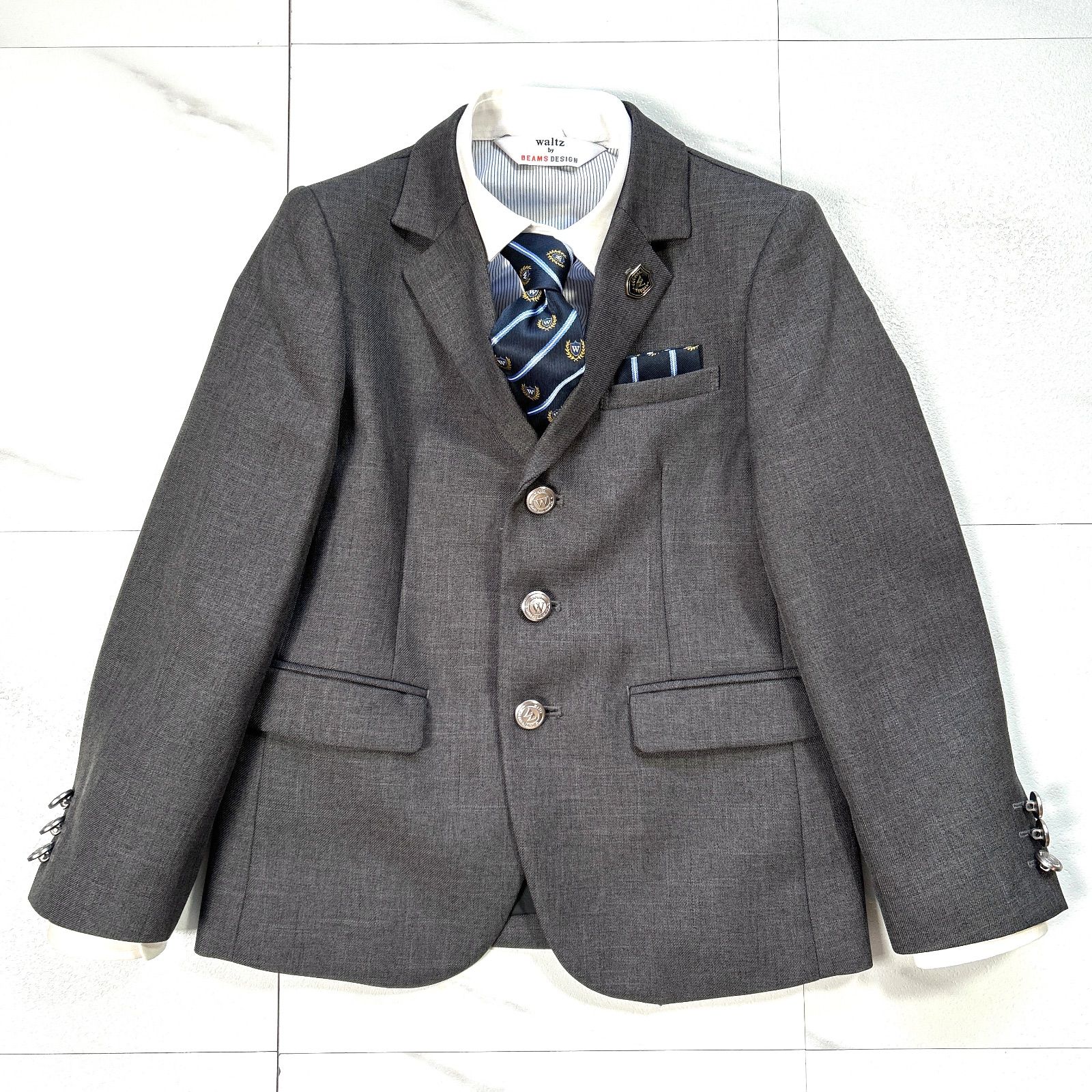 極美品 4点セット waltz by BRAMS DESIGN 男の子120 セレモニースーツ