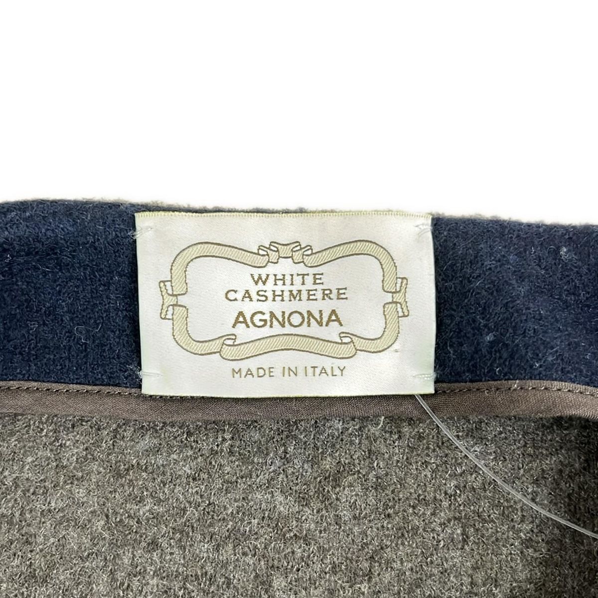 AGNONA(アニオナ) コート サイズ40 M レディース美品 - ネイビー