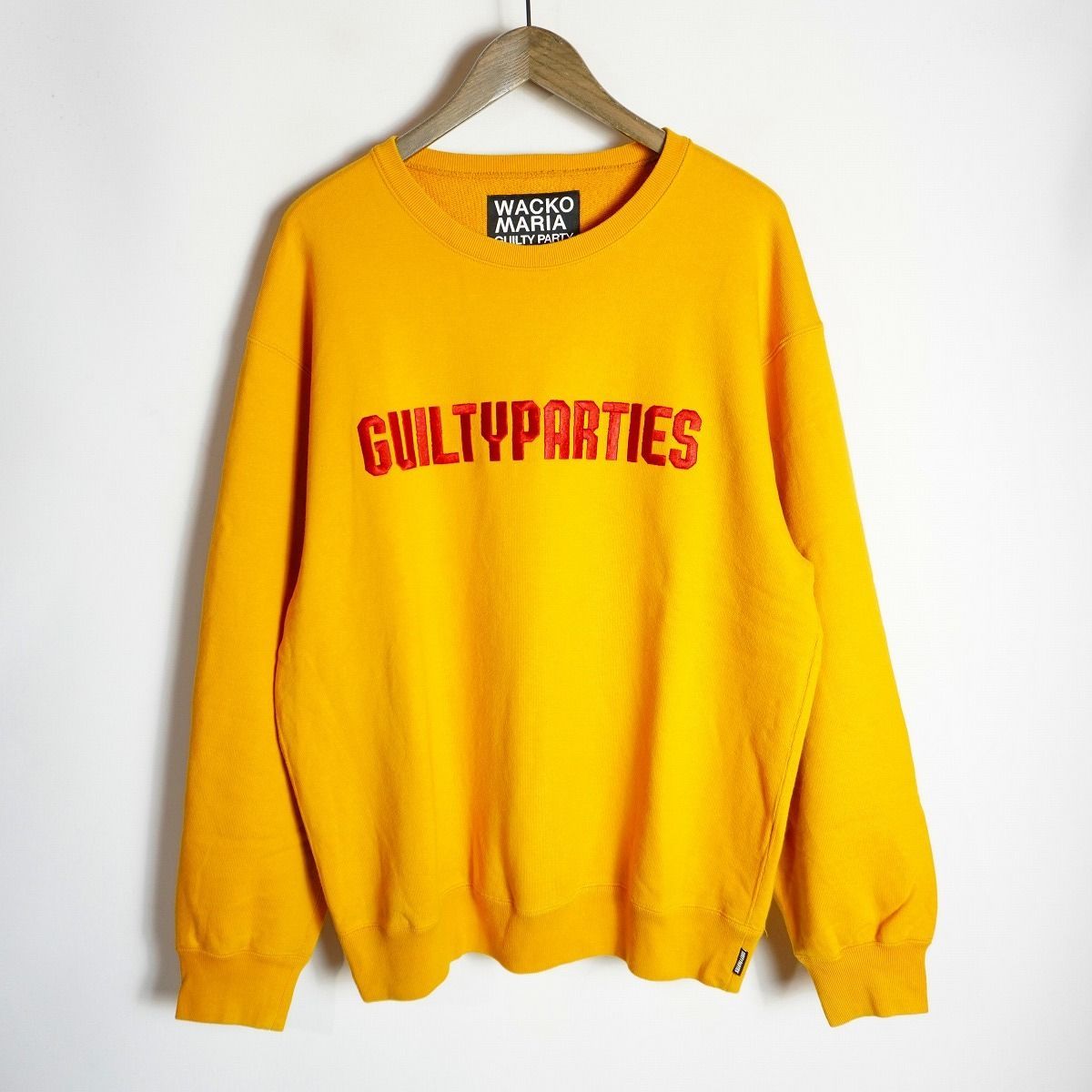 24SS WACKO MARIA ワコマリア HEAVY WEIGHT CREW NECK SWEAT SHIRT 