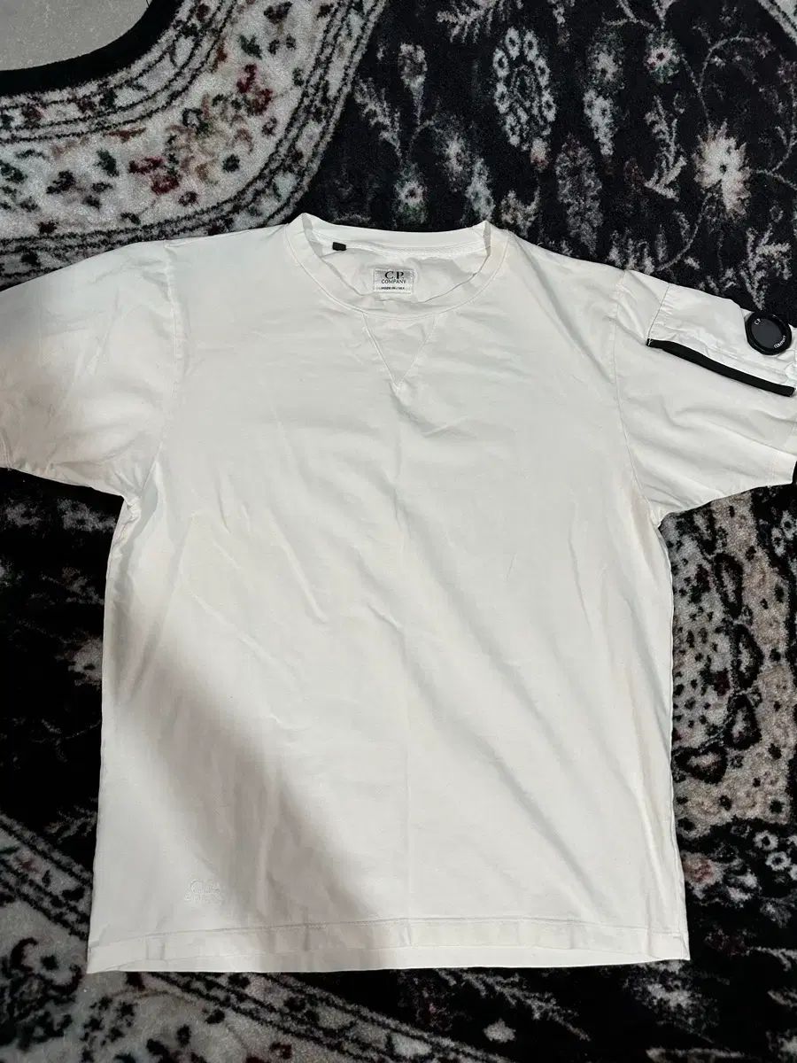 C P カンパニー 白 半袖 Tシャツ 48