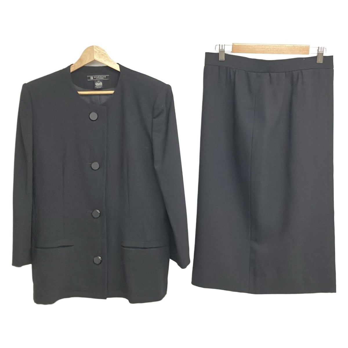 GIVENCHY(ジバンシー) スカートスーツ サイズ14 XL レディース - 黒 HI