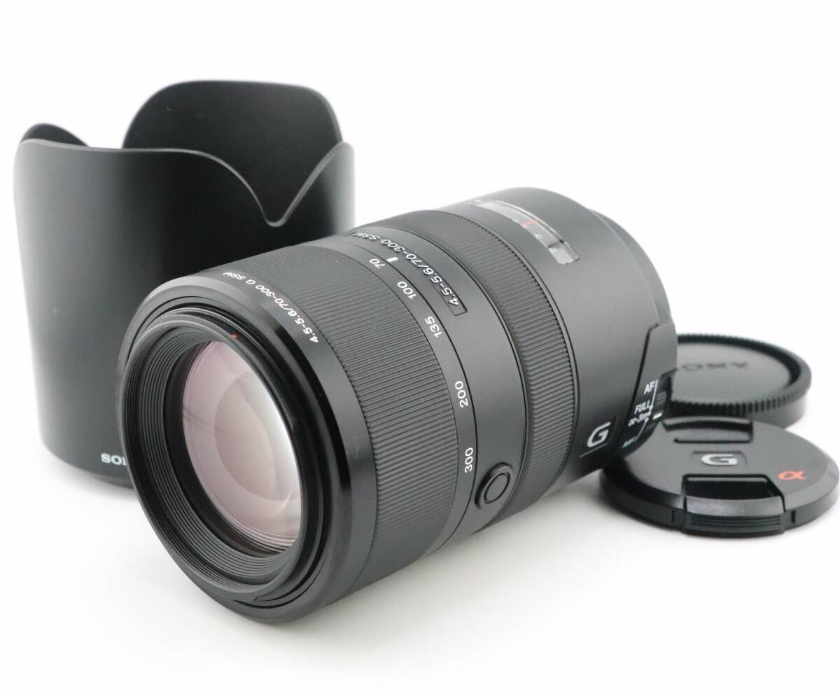 上品 ソニー SONY 70 300 mm F 4 5 6 G SSM W 1218＃4095