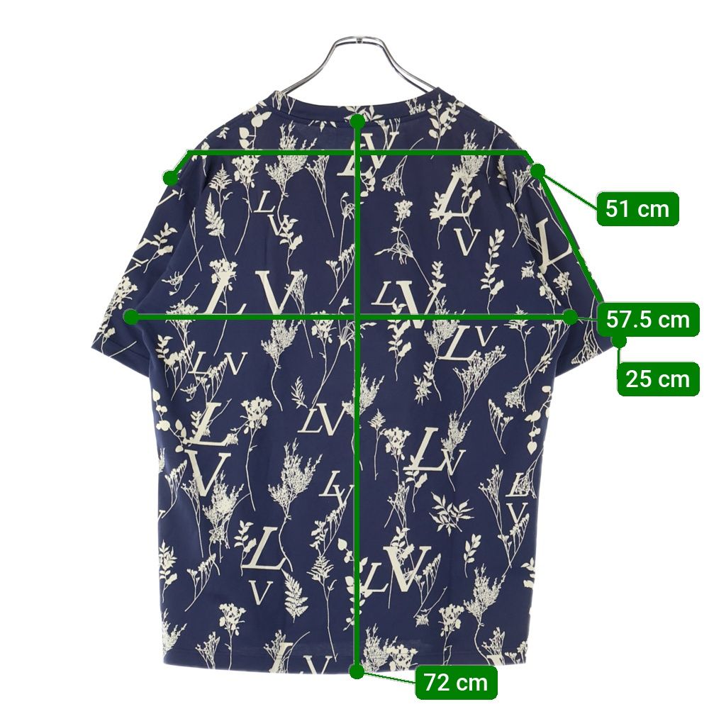 LOUIS VUITTON (ルイヴィトン) 20SS LV Leaf Discharge Tee LV リーフ 
