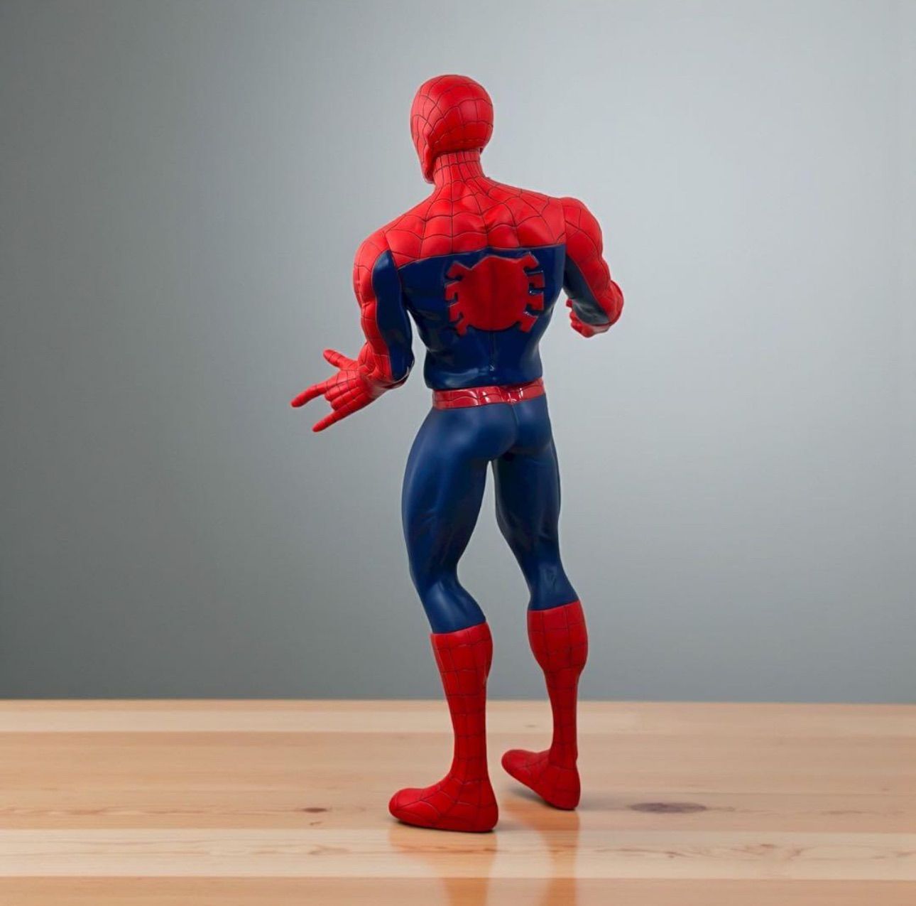 スパイダーマン80cm特大ソフビ フィギュア - メルカリ