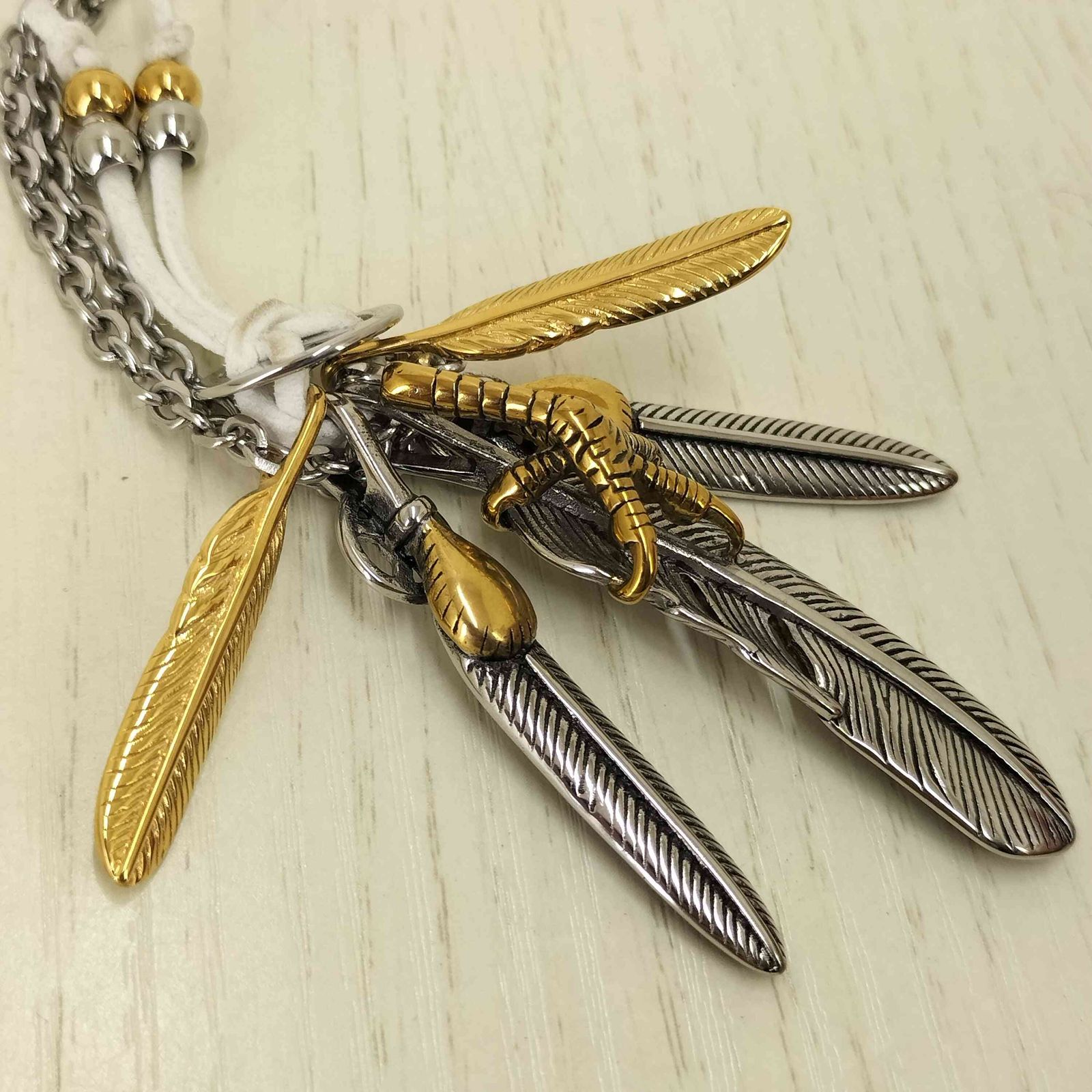 頭金 イーグルネックレス