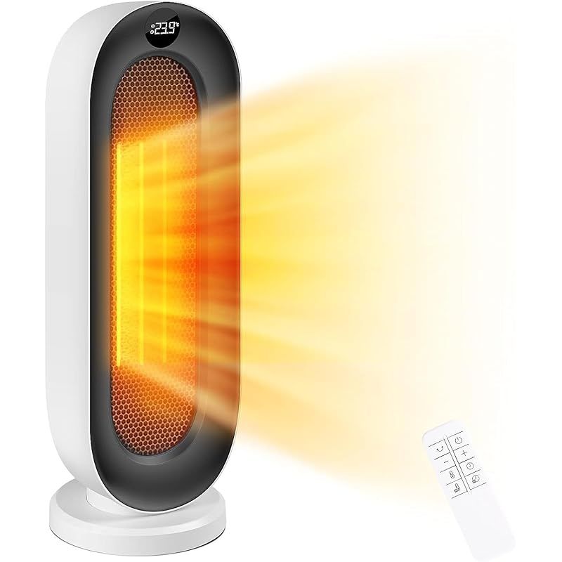 セラミックヒーター 電気ファンヒーター 自動首振り 3段階温度調節 ECO知能恒温 タイマー機能 1200 W 暖房器具 ヒーター 小型 足元ヒーター 温風 速暖 電気ヒーター 電気ストーブ メモリー機能 セラミックファンヒーター 転倒オフ 過熱保護 子供部 0