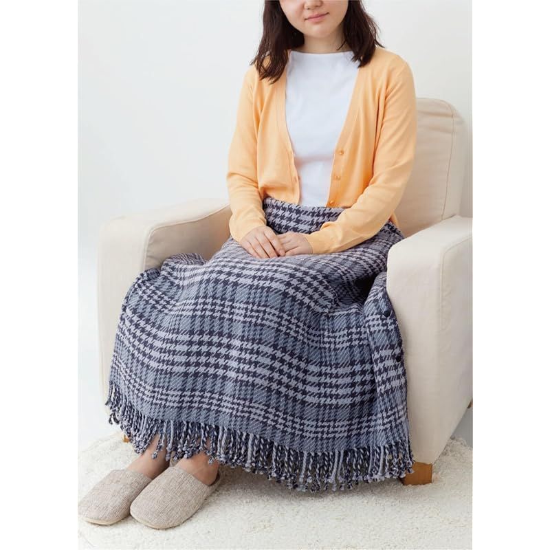  ゼンケン 電磁波99％カット 電気ひざかけ グレー 洗える タイマー付 綿100％ 160 93 cm ダニ対策機能 ZR 51 LT 1 キッチン 住宅設備