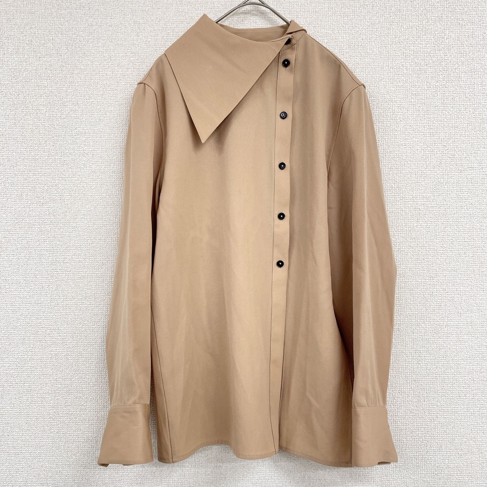 JIL SANDER ジルサンダー ポインテッドカラー シャツ 変形 JIL SANDER ジルサンダー ポインテッドカラー シャツ 変形