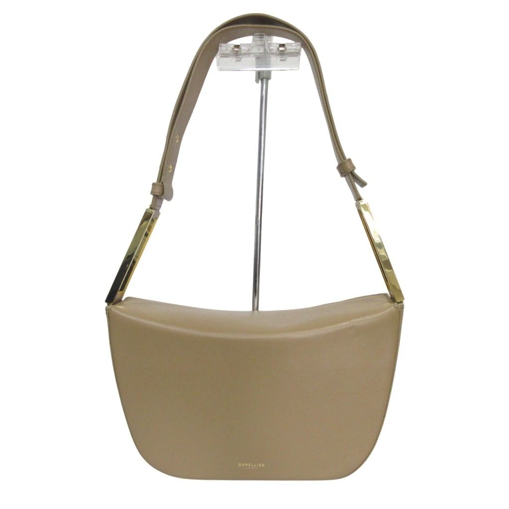 【中古】未使用品 デメリエー MUSE ドゥーズィーエムクラス 極美品 N74 BERGEN レザー ワンショルダーバッグ クレイ デメリエー DEMELLIER MUSE de Deuxieme classe ドゥーズィーエム