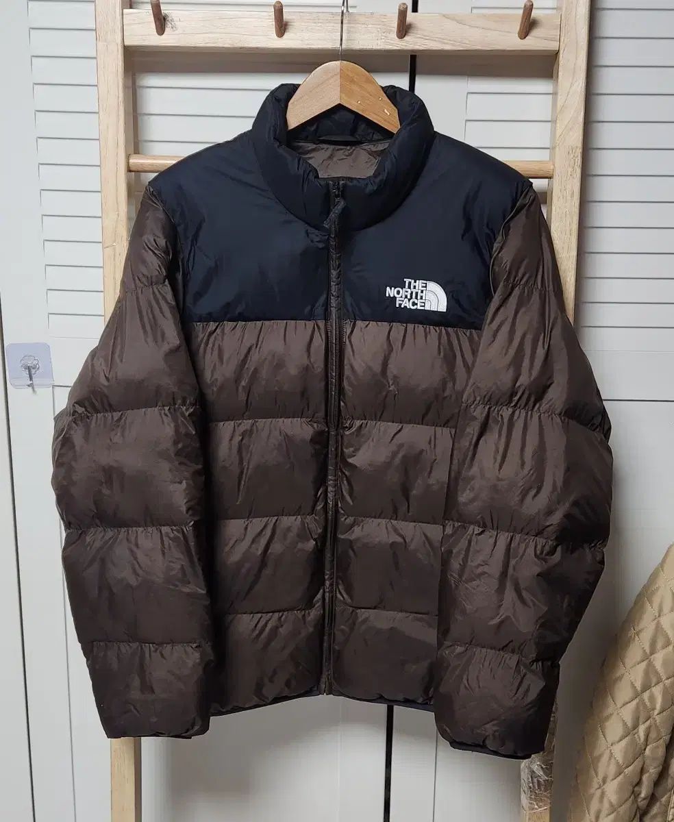THE NORTH FACE ザ ノース フェイス ブラウン エコー ダウン ジャケット