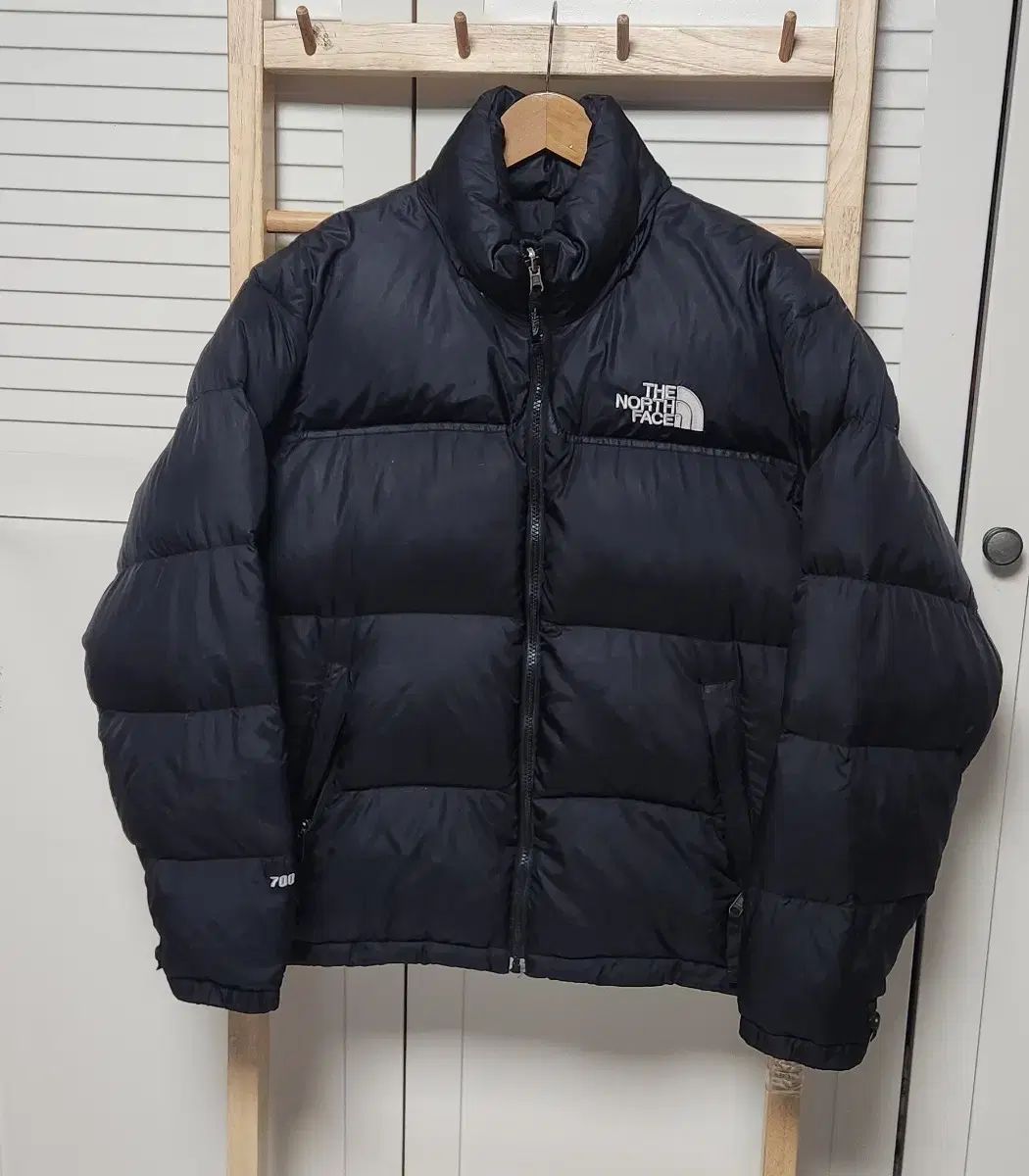 THE NORTH FACE ザノースフェイス 700 ヌプシ マット ブラック ダウン ジャケット