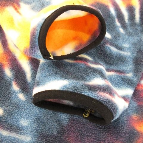 ステューシー STUSSY ワンピース フリース ミモレ ロング 長袖