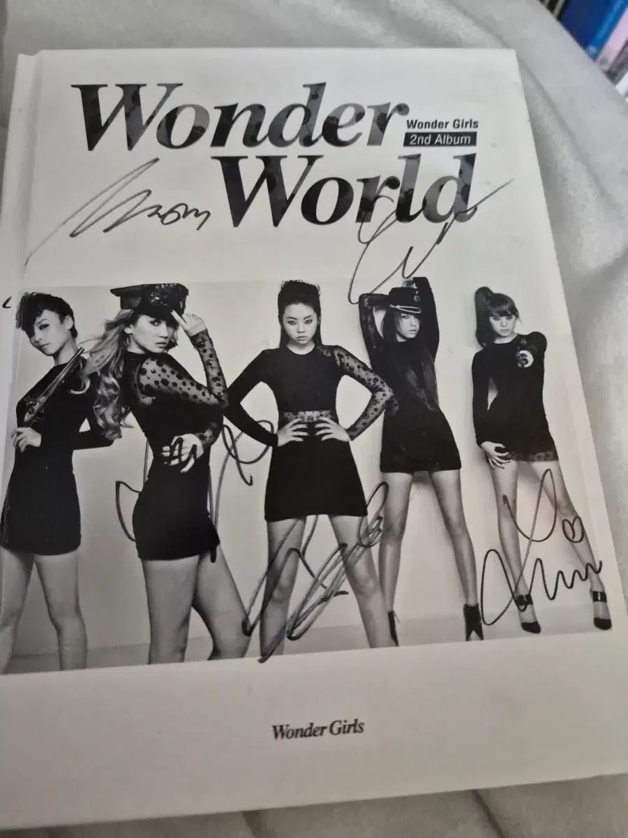 ワンダーガールズ Wonder World 2 nd album サイン アルバム
