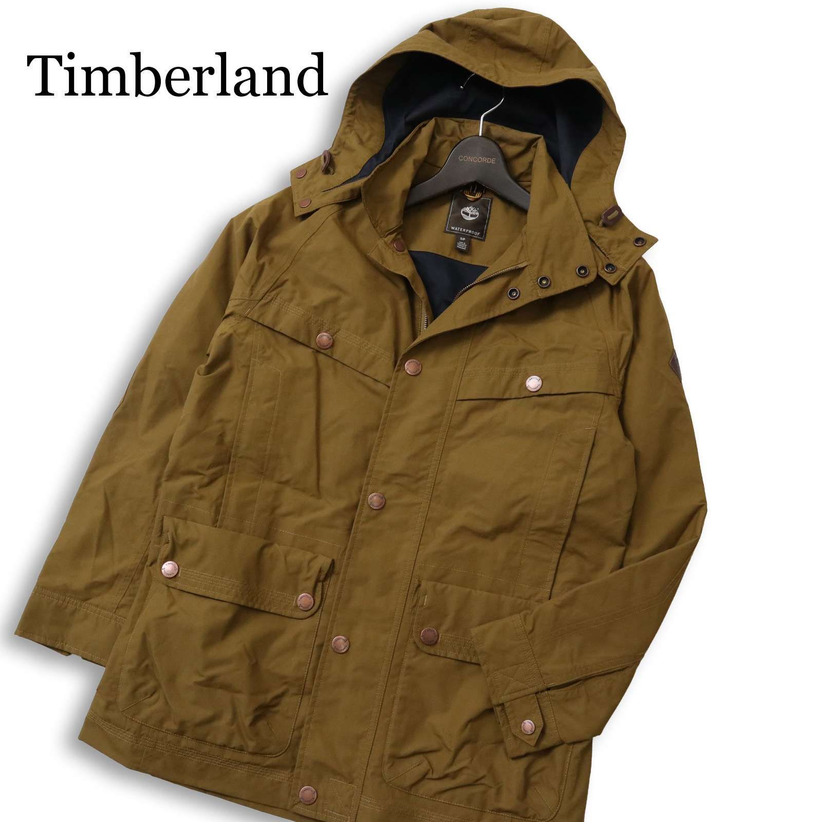 美品☆ Timberland ティンバーランド 通年 撥水 ウォータープルーフ 