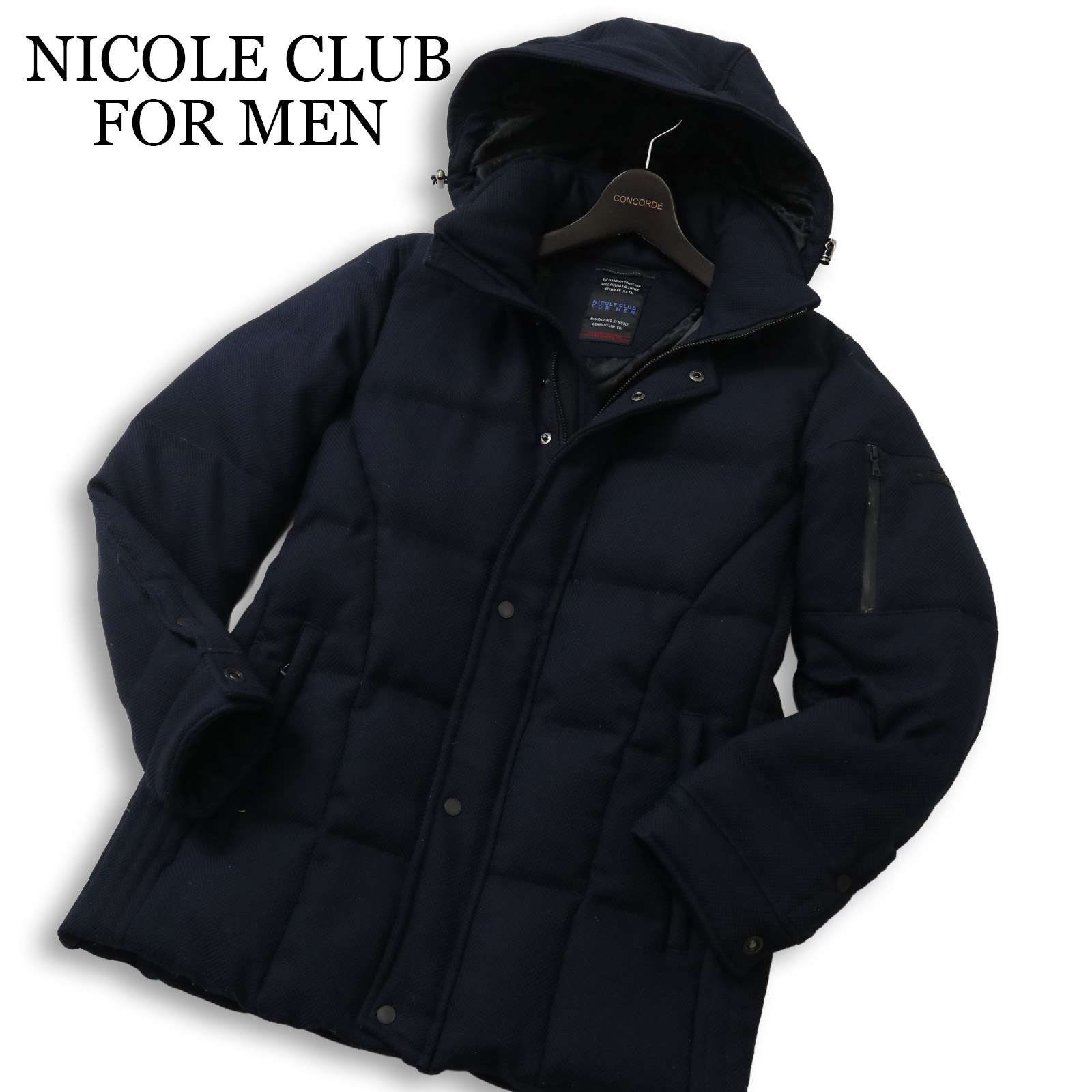 NICOLE CLUB FOR MEN ニコルクラブ フォーメン 秋冬 ツイードライク