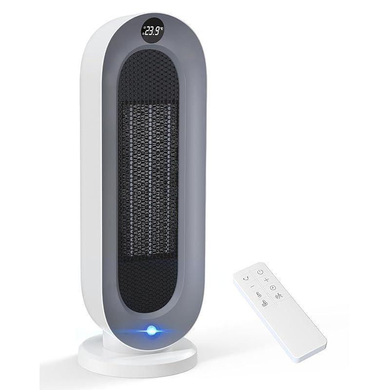 人感センサー付き セラミックヒーター ECO知能恒温 節電対策 セラミックファンヒーター 暖房器具 省エネ 電気 首振り 3段階温度調整 800 W 1200 切り忘れ防止 二重過熱保護 転倒OFF タイマー機能 リモコン付き 大風量 速暖 電気スト 0