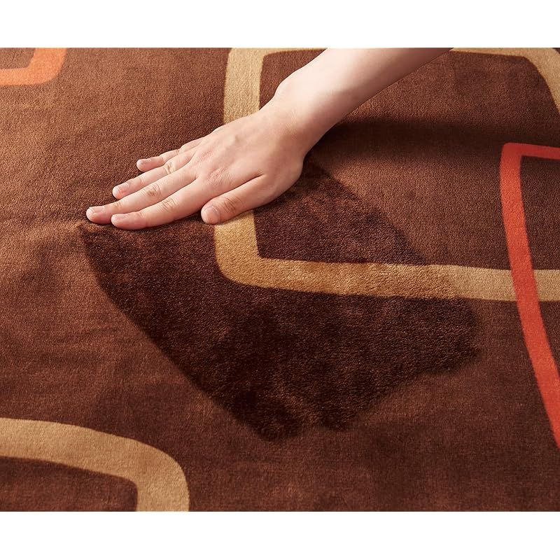 Sugibo スギボー ネット通販 モデル Premium Boa ムボア 電気敷毛布ロング DB ダークブラウン 1