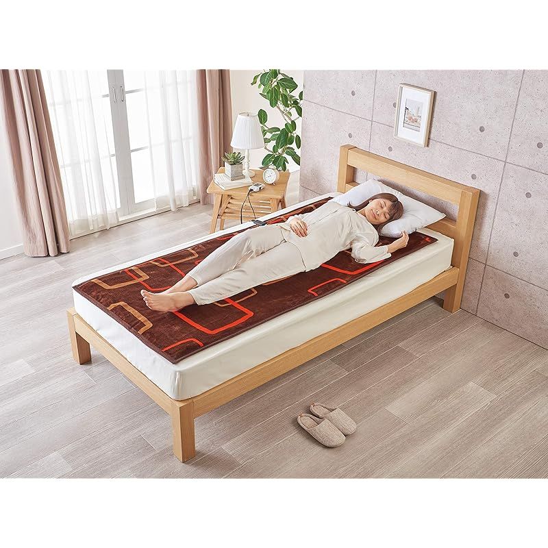  Sugibo スギボー ネット通販 モデル Premium Boa ムボア 電気敷毛布ロング DB ダークブラウン 1 キッチン 住宅設備