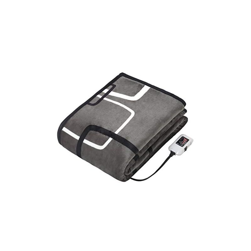 Sugibo スギボー ネット通販 モデル Premium Boa ムボア 電気掛敷兼用毛布ワイド DG ダークグレー