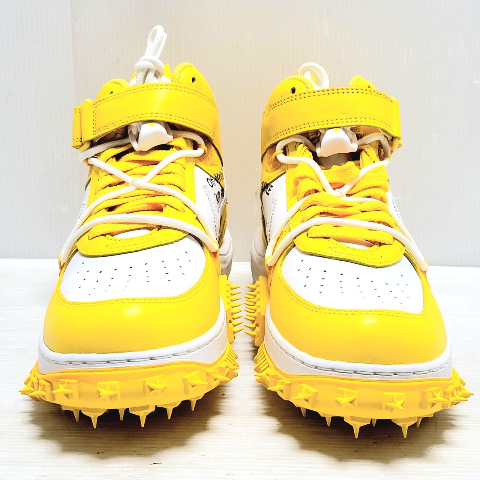 NIKE ナイキ オフホワイト エアフォース1 ミッド SP DR 0500-101 27 cm