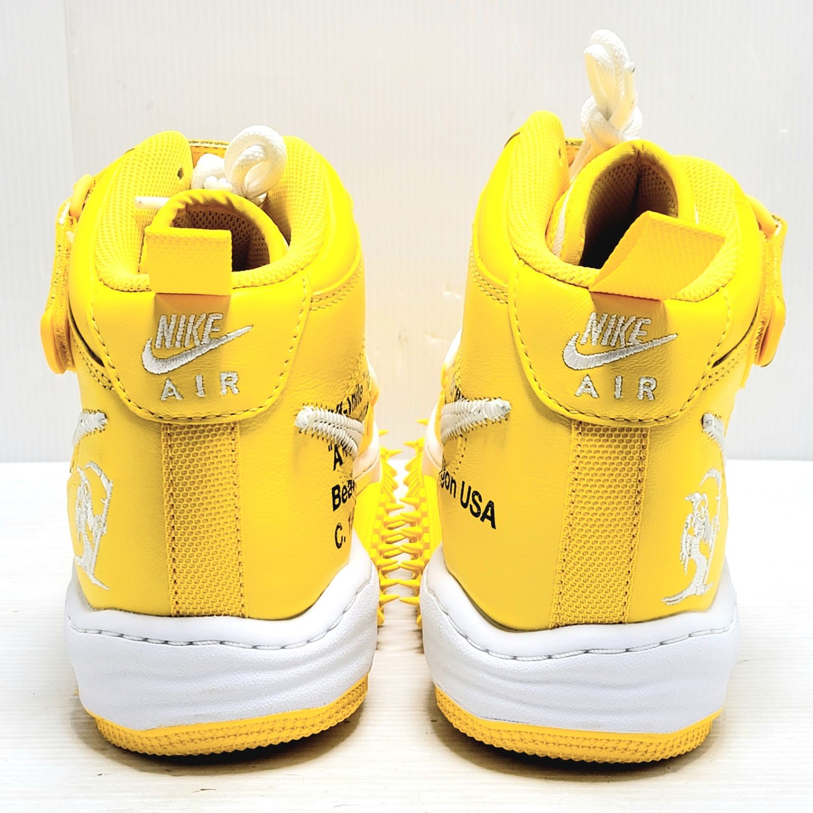  NIKE ナイキ オフホワイト エアフォース1 ミッド SP DR 0500-101 27 cm スニーカー 靴