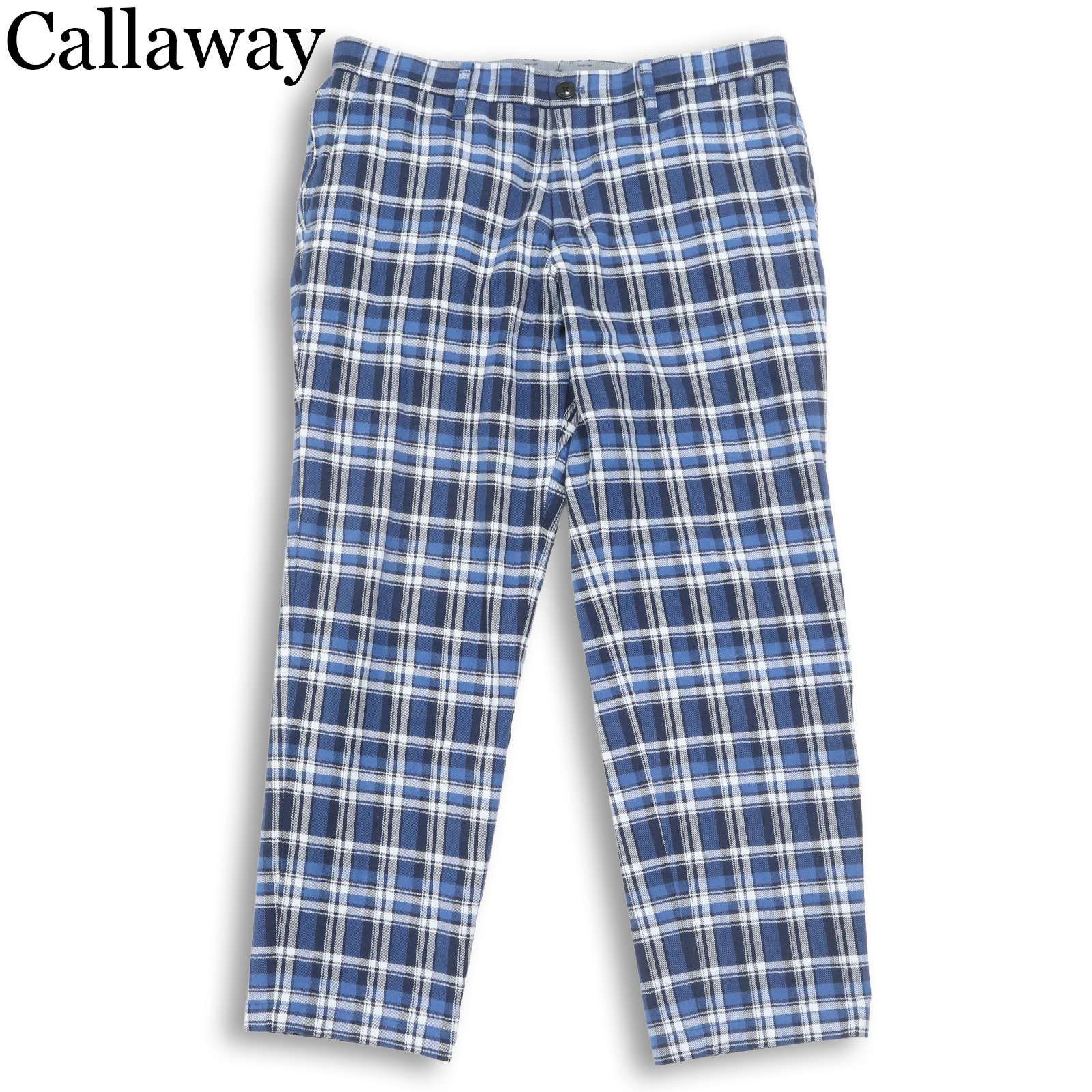 Callaway キャロウェイ ゴルフ 秋冬 チェック柄☆ レギュラーフィット