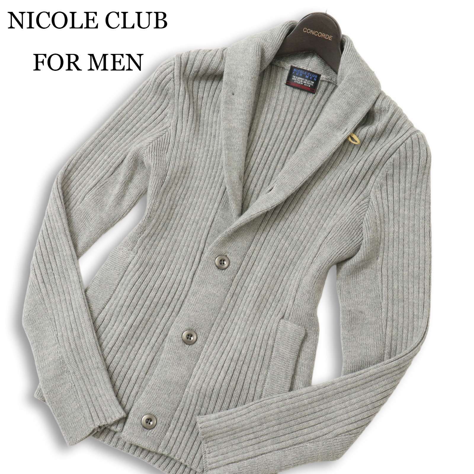 NICOLE CLUB FOR MEN ニコルクラブ フォーメン 秋冬 ウール混 