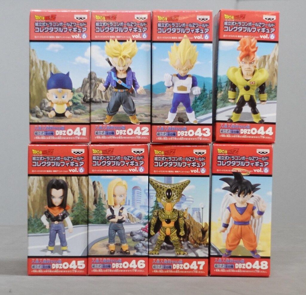 バンプレスト WCF ドラゴンボール Z vol 6 人造人間対セル編 全8種セット