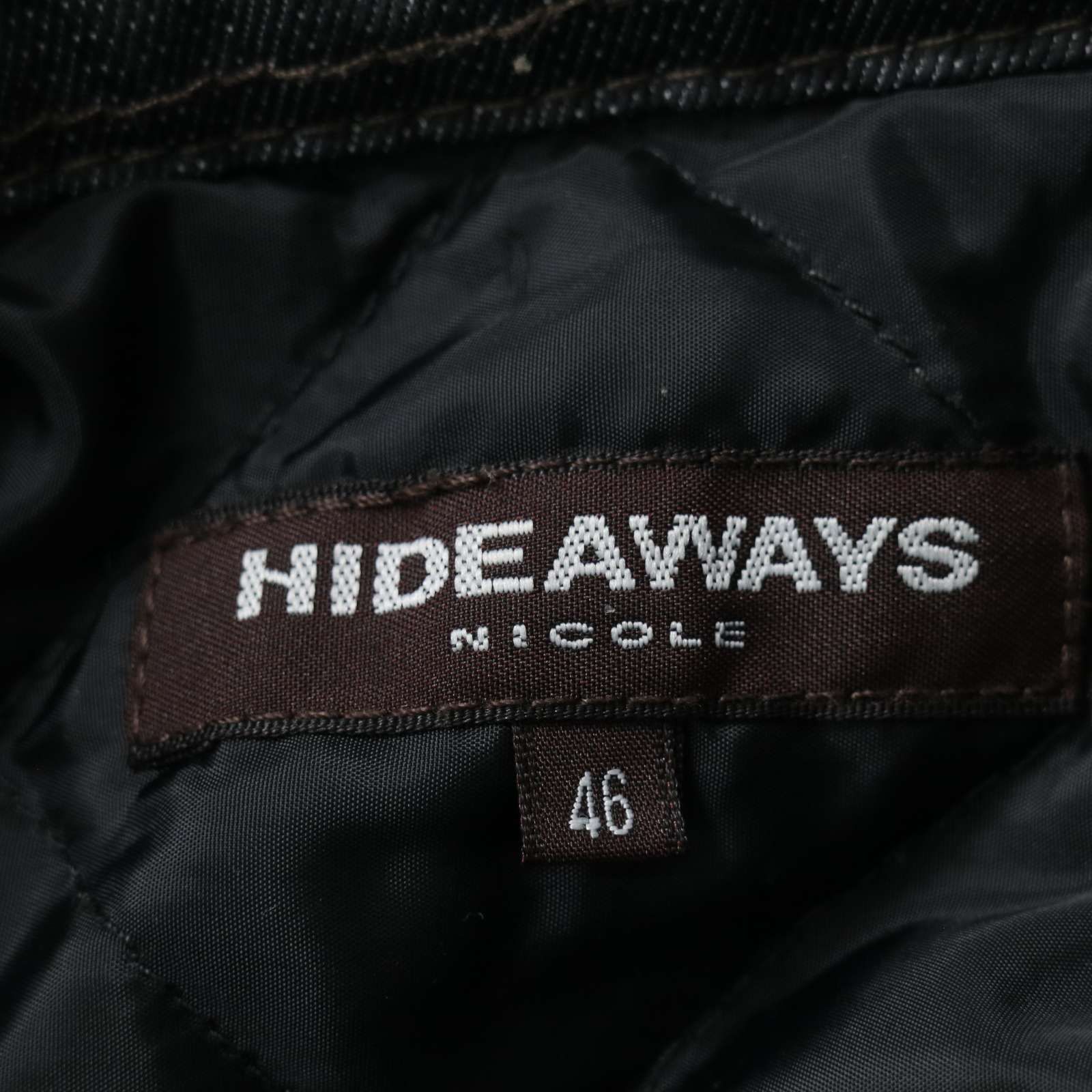 HIDEAWAYS NICOLE ハイダウェイ ニコル 秋冬 中綿☆ コーティング 