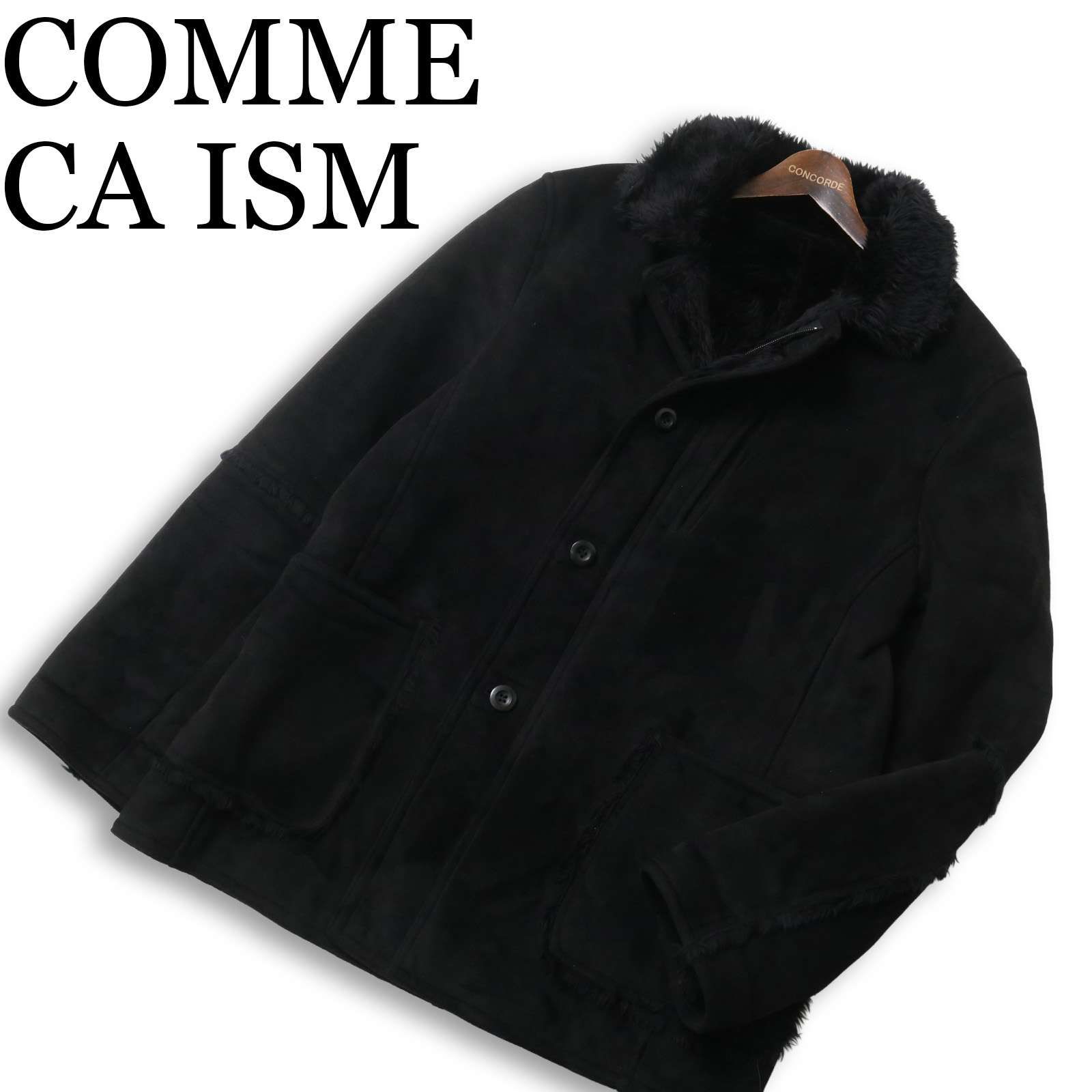 新品 コムサイズム / COMME CA ISM 秋冬 尾州素材 ジャケット SS/黒 