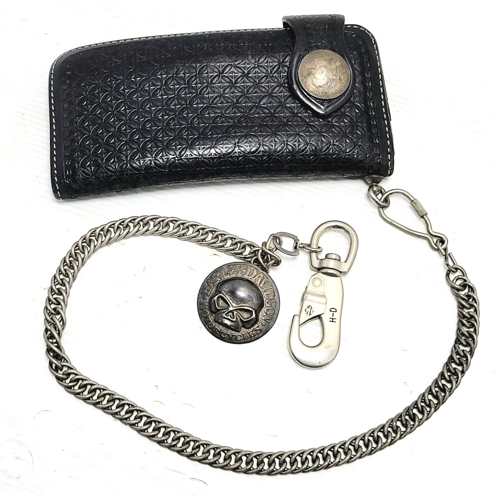 ファニー ライダースウォレット ハンドバスケット - ハーレーダビッドソン ウォレットチェーン
