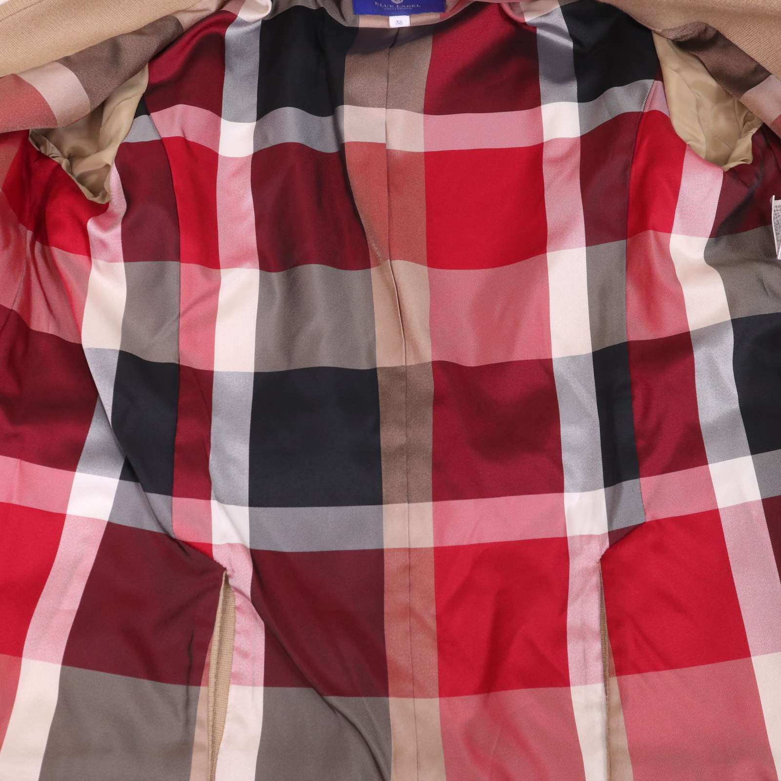 BLUE LABEL CRESTBRIDGE レザージャケット 38 シープレザーライダース（ブルゾン）｜BLACK LABEL CRESTBRIDGE