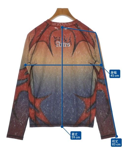 Aries アリエス カジュアルシャツ メンズ 【古着】【中古】 Aries Tシャツ・カットソー メンズ 【古着】【中古】【送料無料