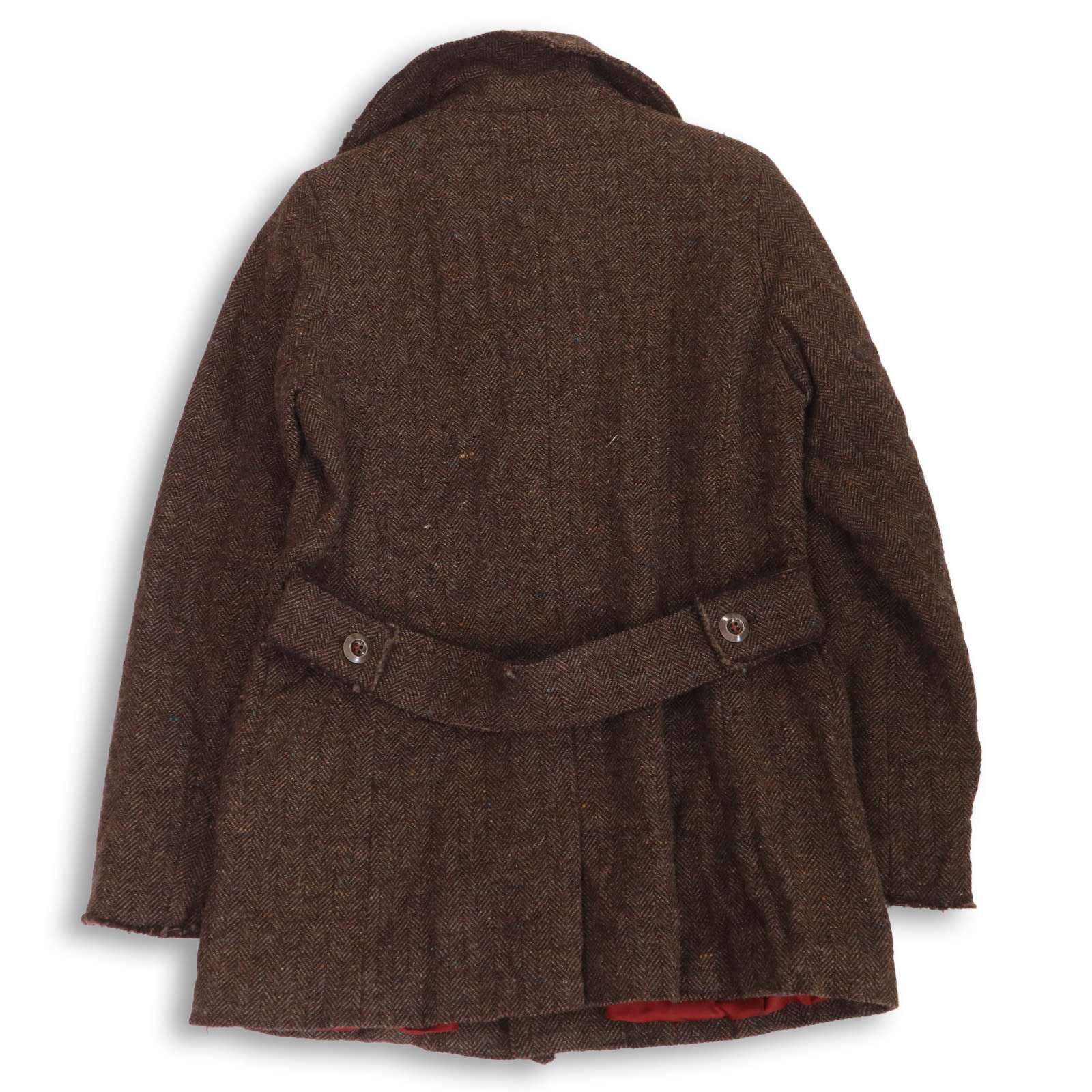 パラスパレス ツイードコート Pal'las Palace パラスパレス 秋冬 ヘリンボーン♪ ウール ツイード