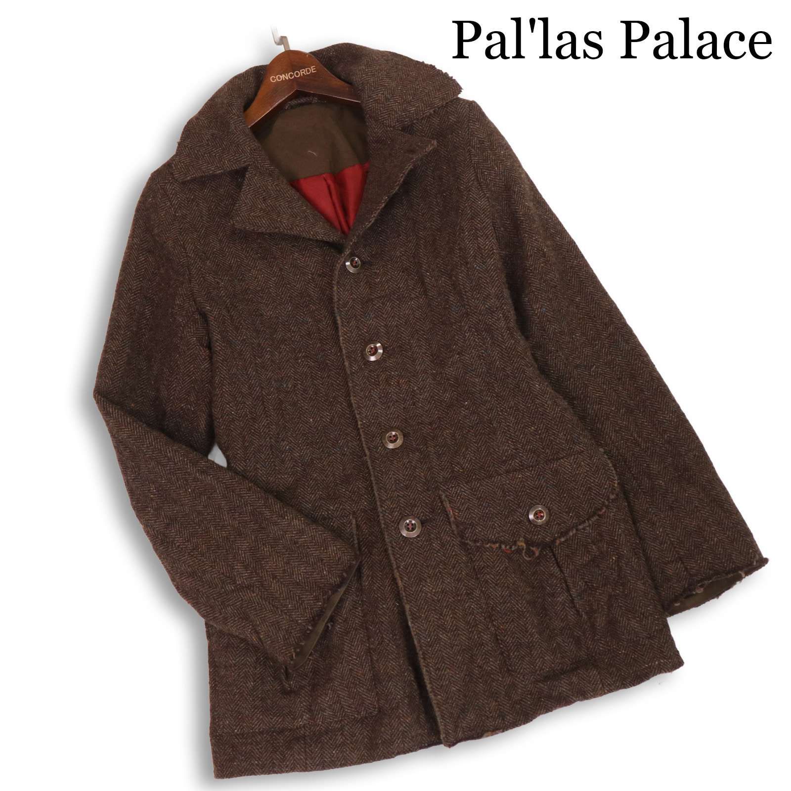Pal'las Palace パラスパレス 秋冬 ヘリンボーン♪ ウール ツイード