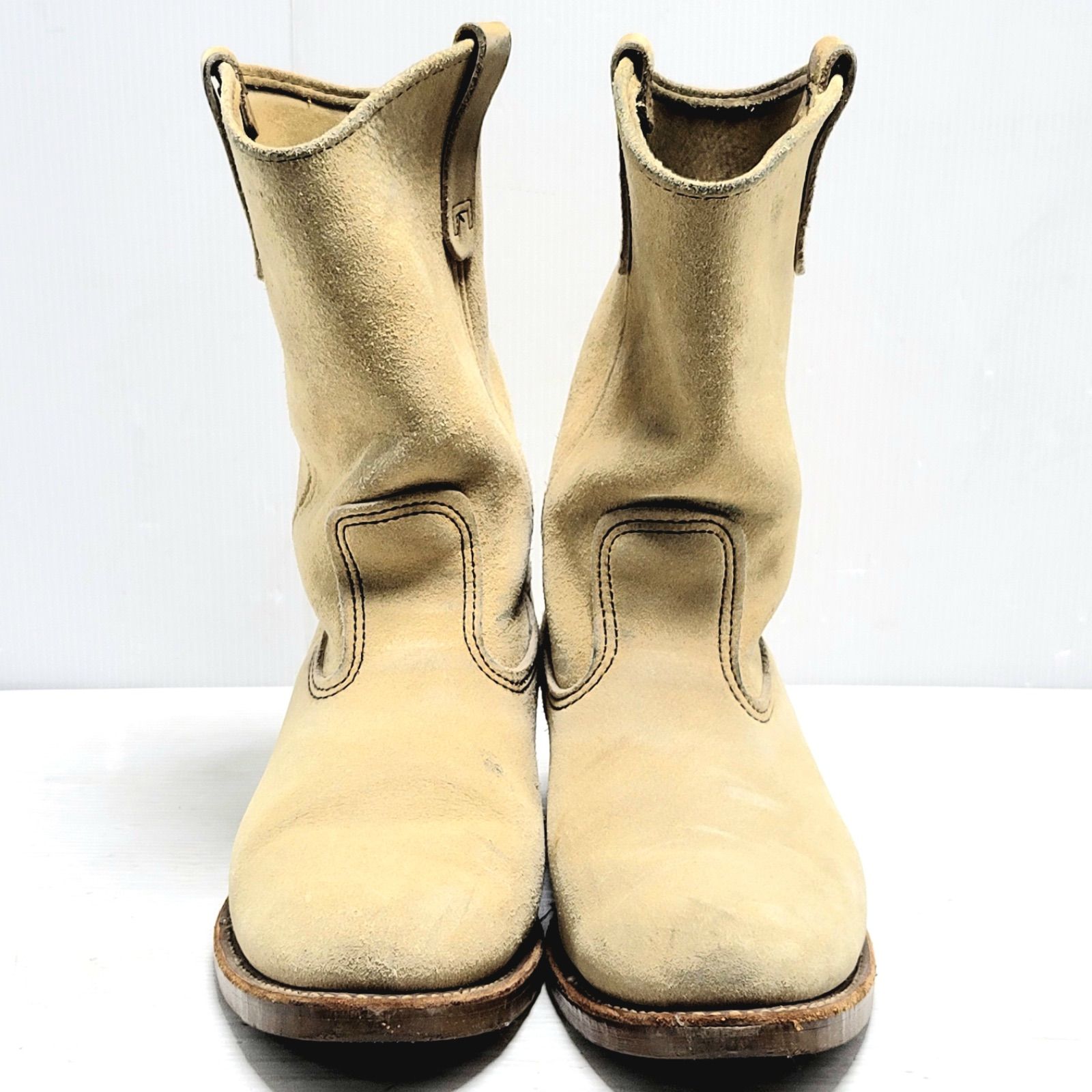 レッドウィング RED WING ペコスブーツ スウェード 8156 27cm - メルカリ