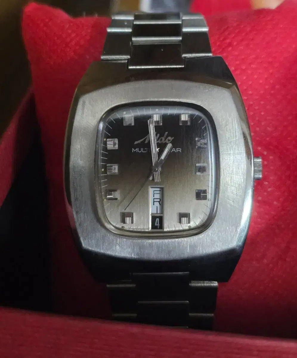  ミドー マルチスター ヴィンテージ 腕時計 スチール 金属ベルト 時計