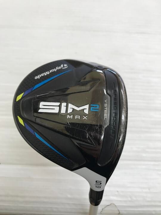 テーラーメイド SIM2 MAX 18度 ツアーAD HD-6 Sフレックス