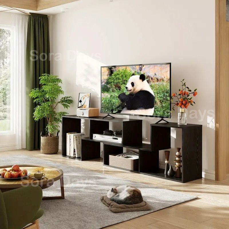 テレビ台 コーナー収納 おしゃれ かわいい シンプル モダン アンティーク風 インテリア 北欧 TVスタンド 32 42 60インチ 対応 ラック リビング 寝室 木製 ホワイト ブラック ナチュラル 105～210 43 30 cm