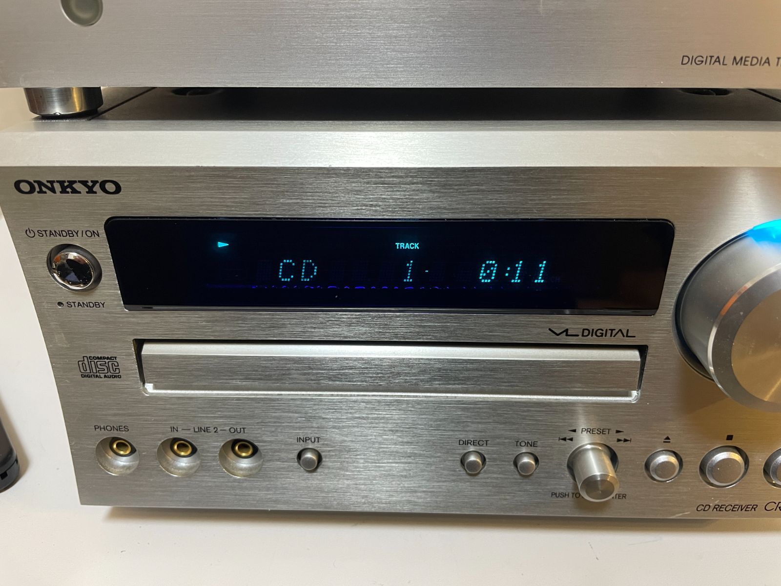 ONKYO CR D 2 CD ND S 1000 デジタルメディアトランスポート 菅176