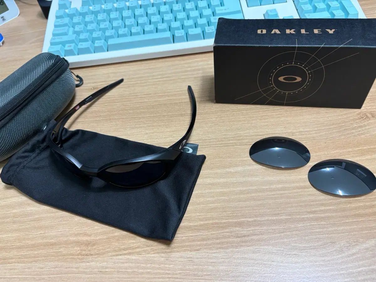 オークリー アイジャケット サングラス 予備 レンズ ケース